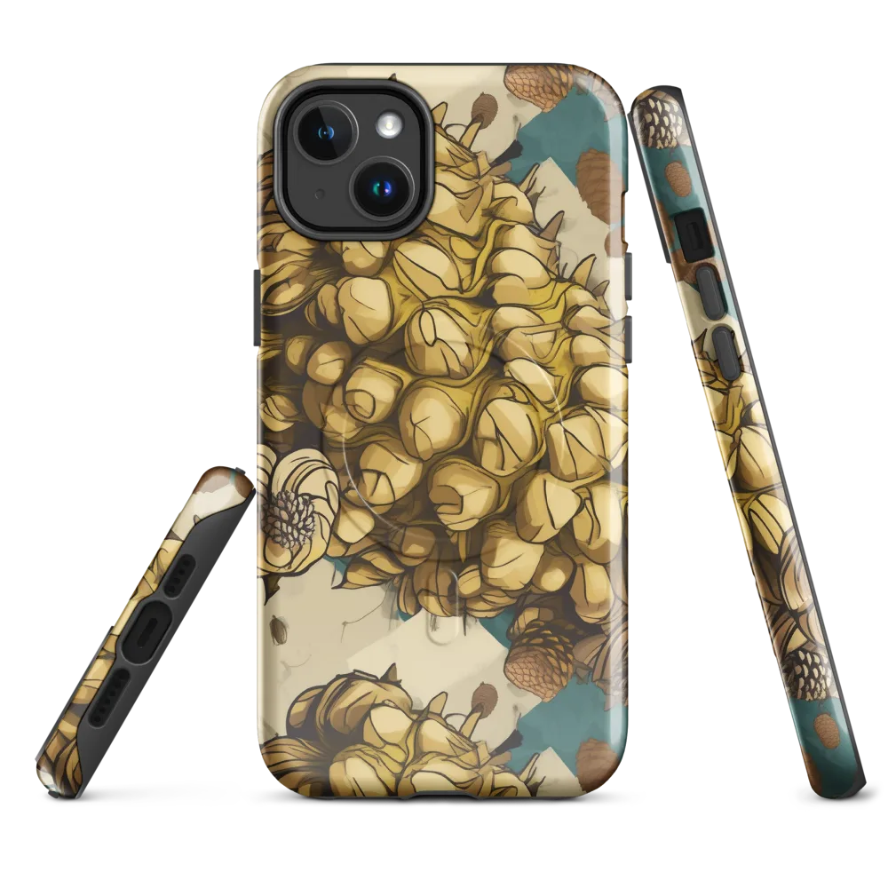 Golden Cone Garden on MagSafe Tough Case for iPhone® — Front