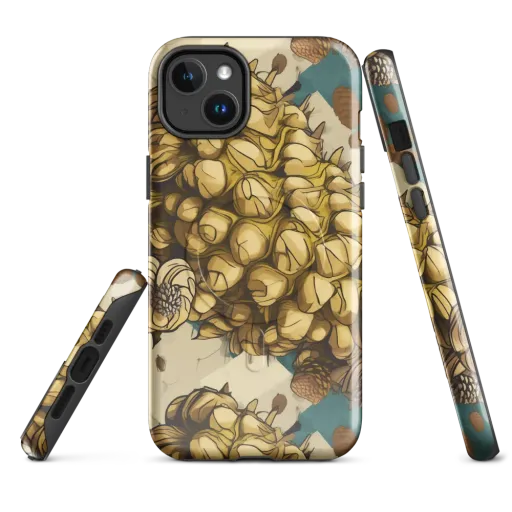 Golden Cone Garden on a MagSafe Tough Case for iPhone®