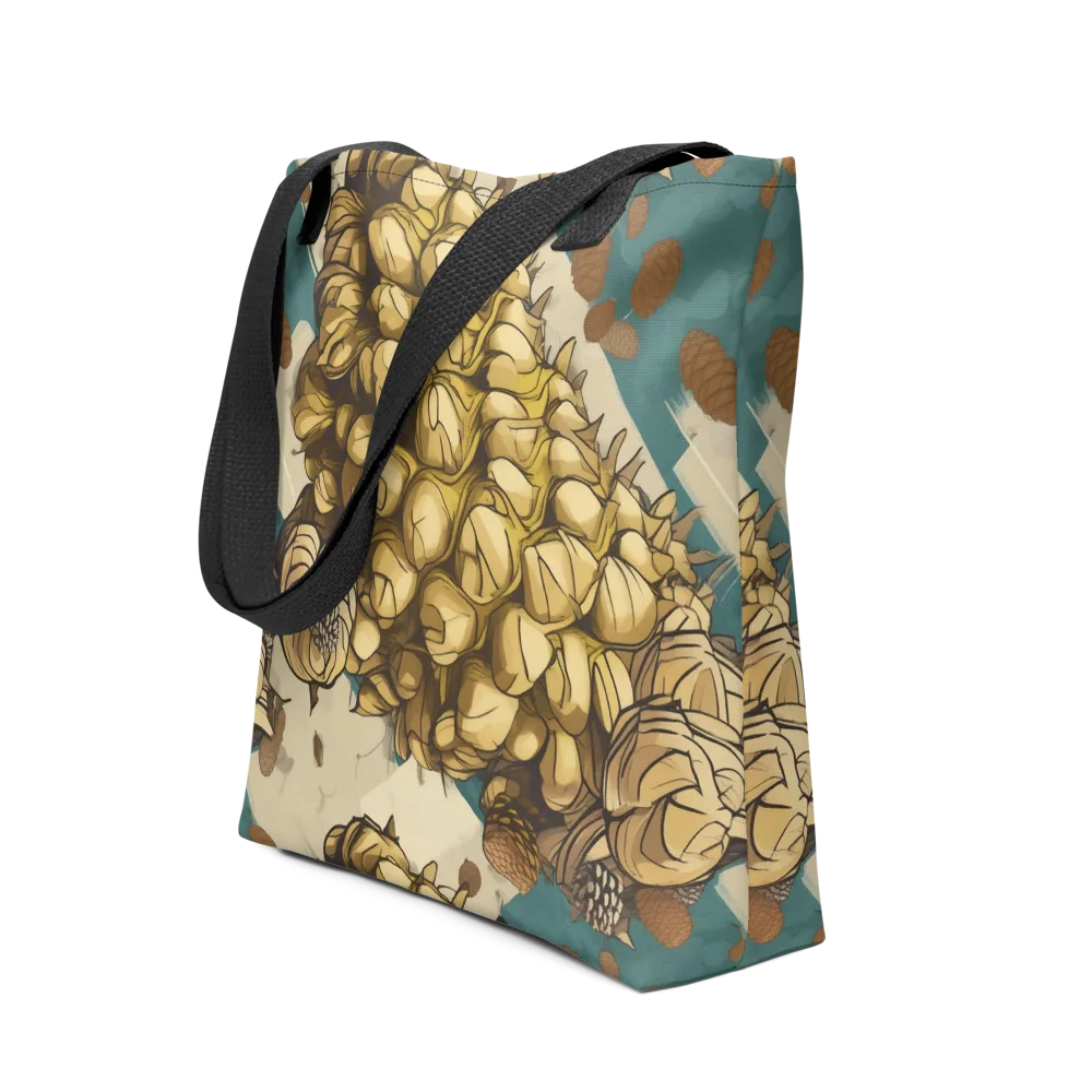 Golden Cone Garden on Tote Bag — Front