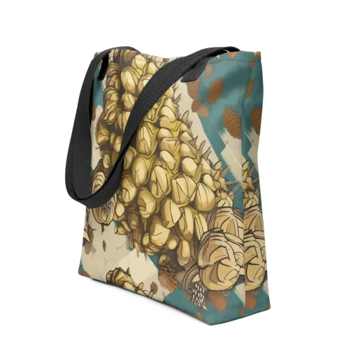 Golden Cone Garden on a Tote Bag