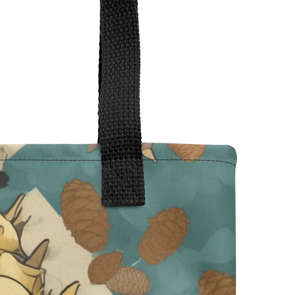 Golden Cone Garden on Tote Bag — Product details