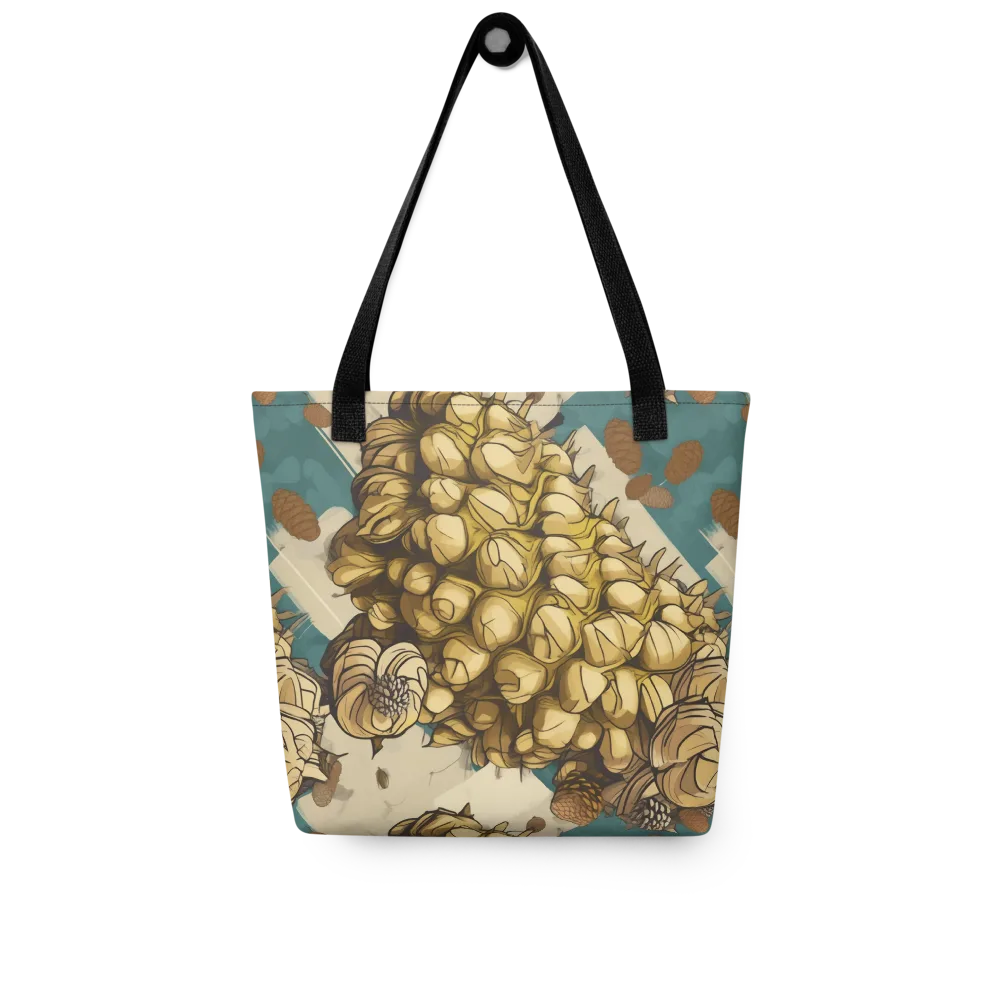 Golden Cone Garden on Tote Bag — Front