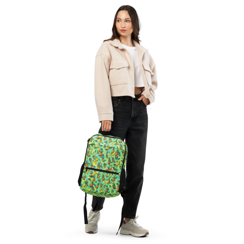 Pineapple Halfpipe on Utility Backpack — Front