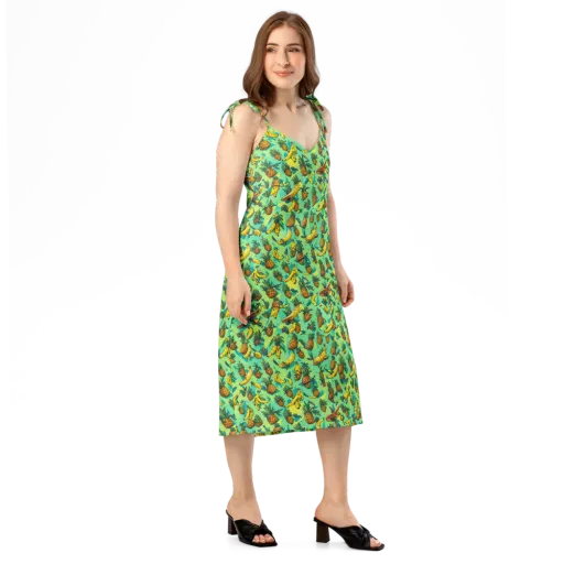 Pineapple Halfpipe on a Slip Dress