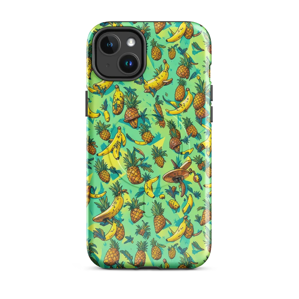 Pineapple Halfpipe on MagSafe Tough Case for iPhone® — Front