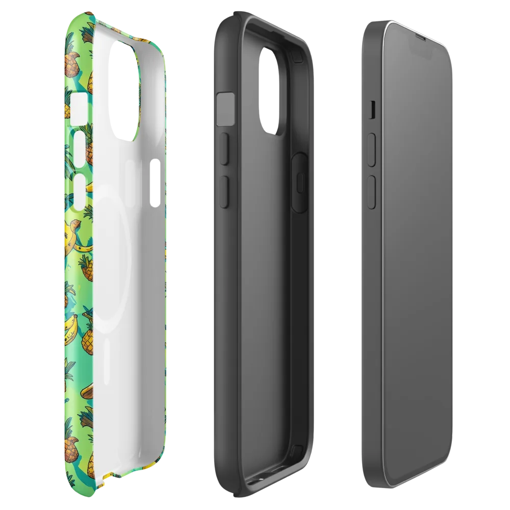 Pineapple Halfpipe on MagSafe Tough Case for iPhone® — Front