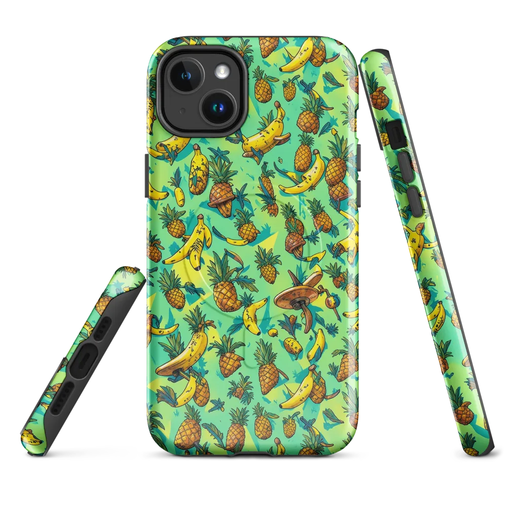 Pineapple Halfpipe on MagSafe Tough Case for iPhone® — Front