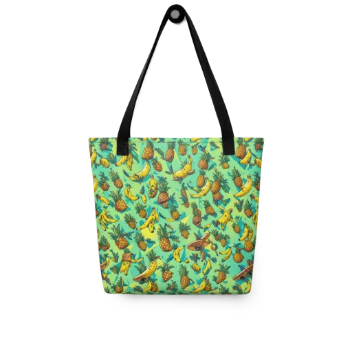 Pineapple Halfpipe on a Tote Bag
