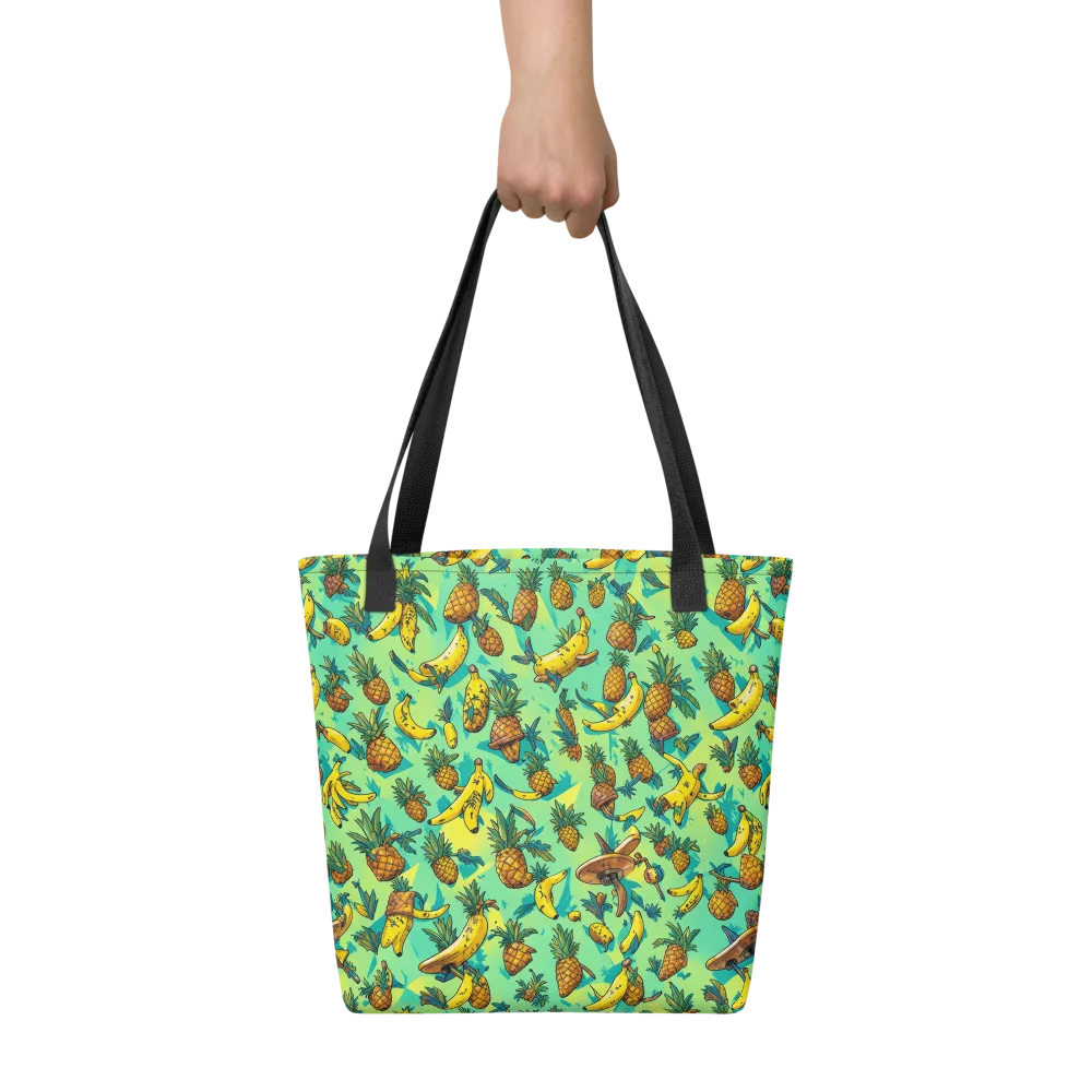 Pineapple Halfpipe on Tote Bag — Front