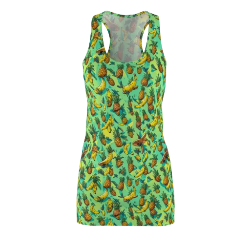 Pineapple Halfpipe on a Racerback Dress