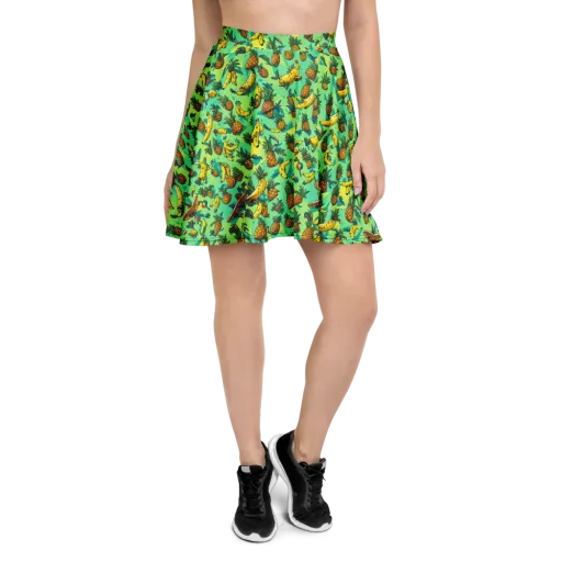 Pineapple Halfpipe on a Skater Skirt