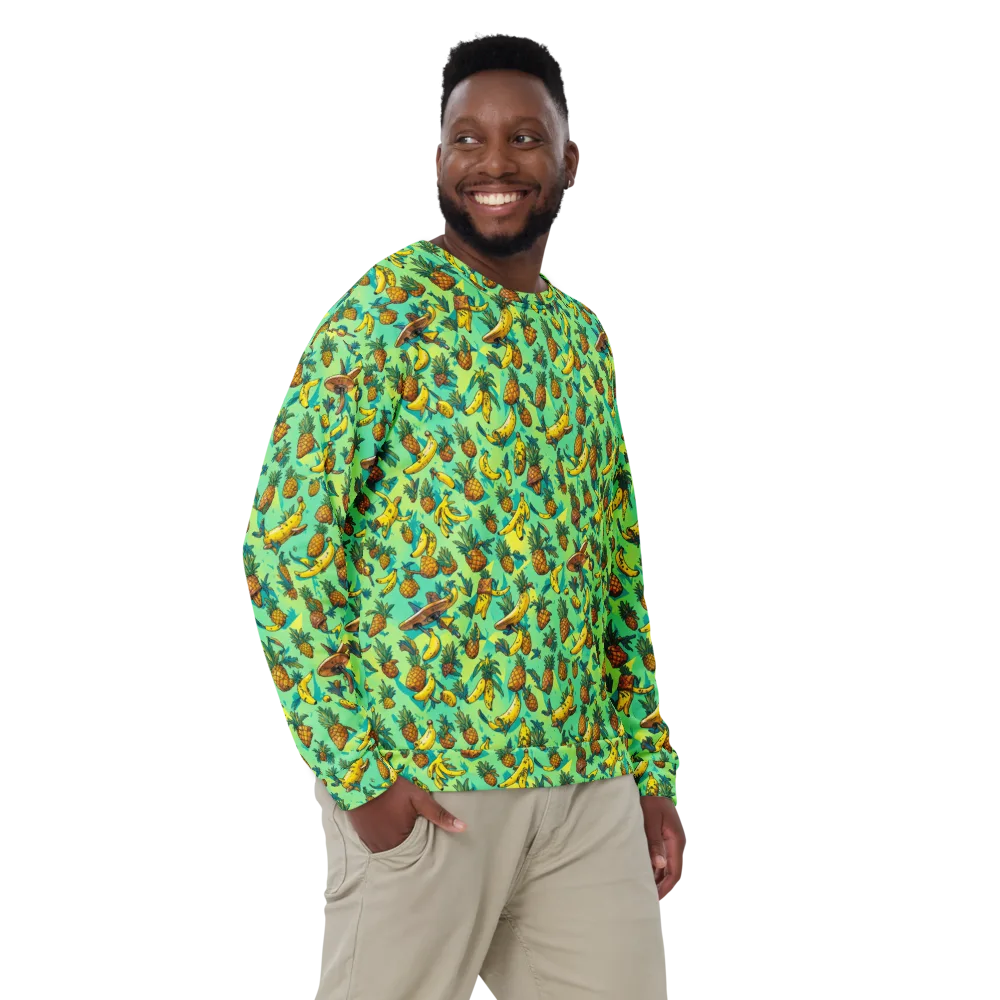 Pineapple Halfpipe on Sweatshirt — Front