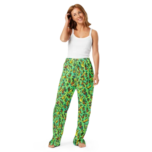 Pineapple Halfpipe on a Women's Pajama Pants