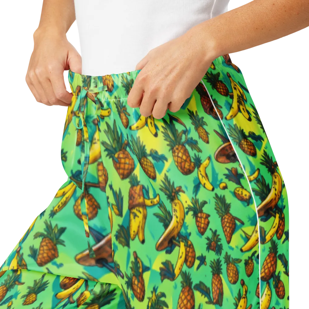 Pineapple Halfpipe on Women's Pajama Pants — Product details