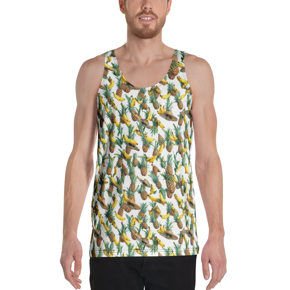Tropical Air Mail on Men's Tank Top — Front