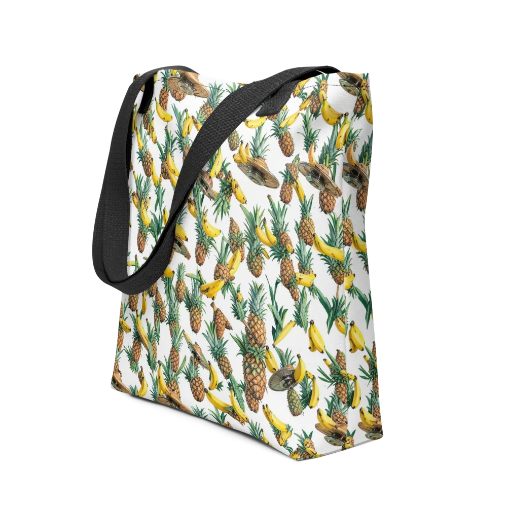 Tropical Air Mail on Tote Bag — Front