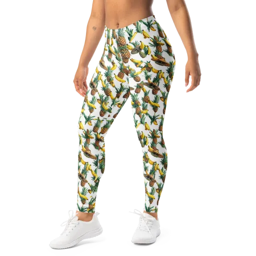 Tropical Air Mail on a Leggings