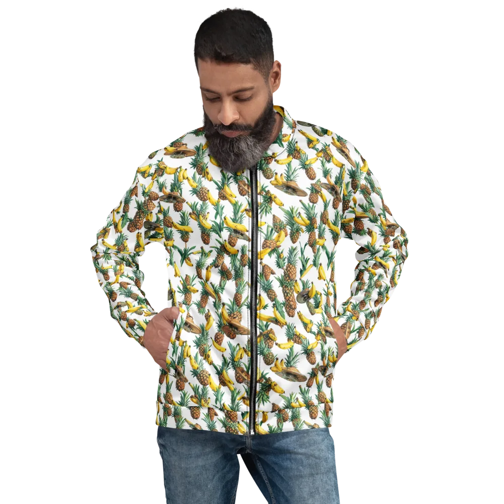Tropical Air Mail on Bomber Jacket — Front