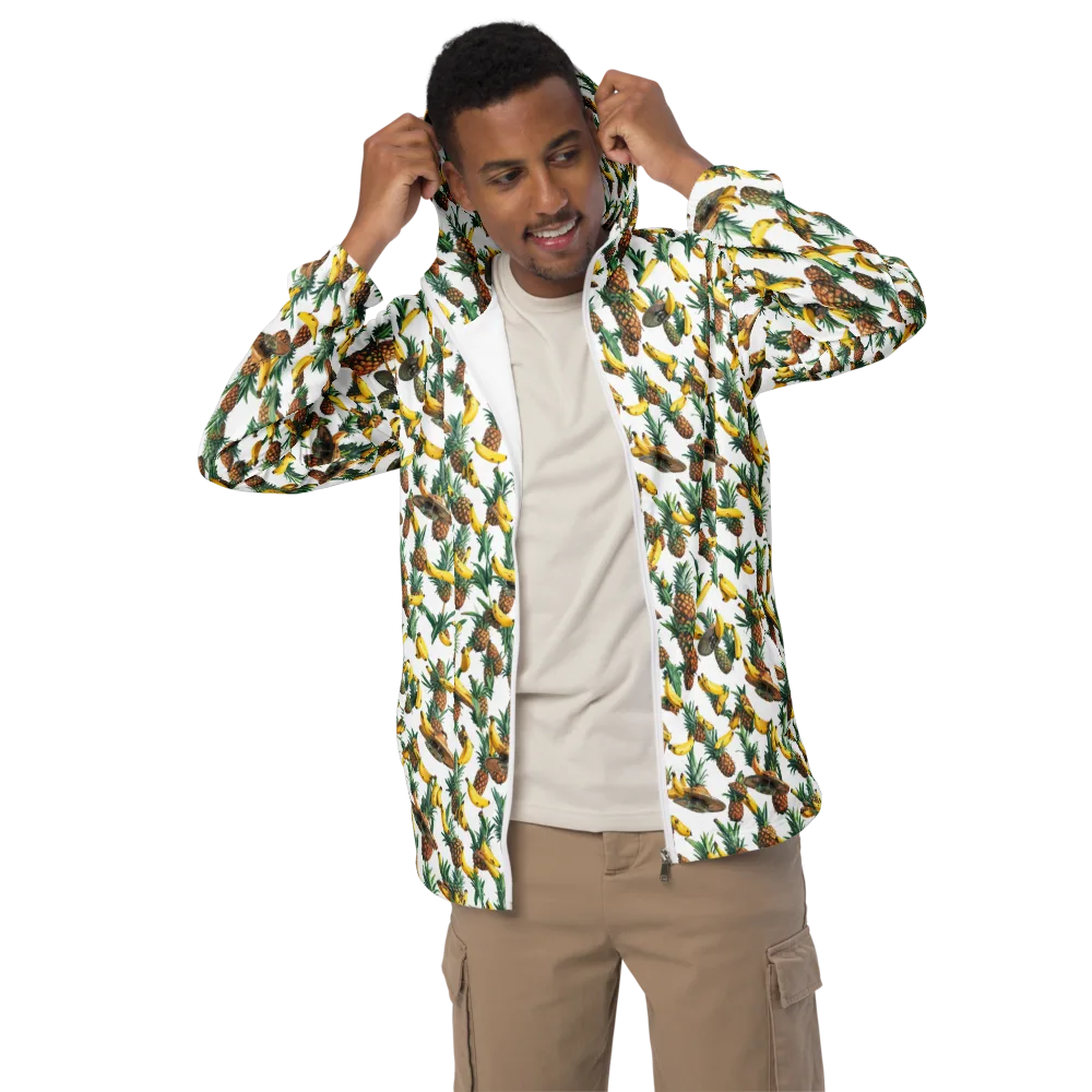 Tropical Air Mail on Men's Windbreaker — Front