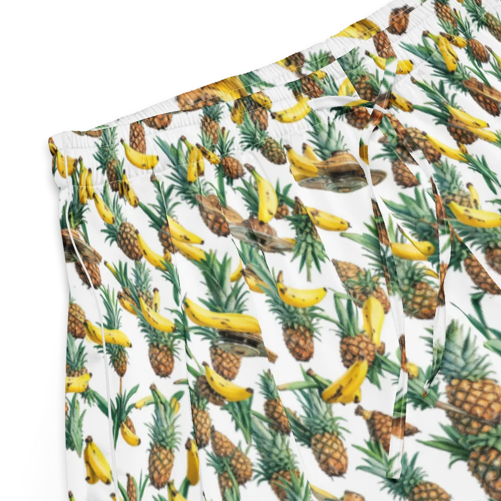 Tropical Air Mail on Women's Pajama Shorts — Product details