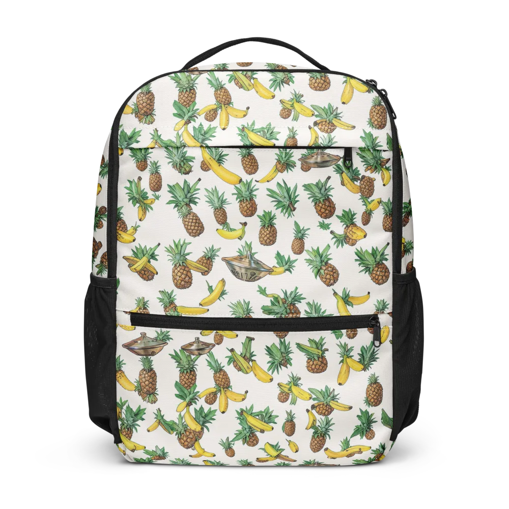 Tropical Orbit on Utility Backpack — Front