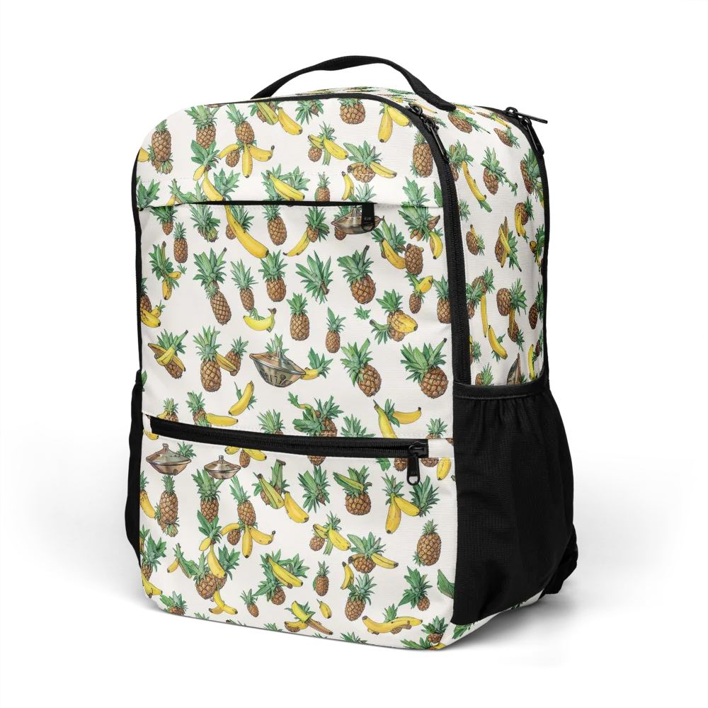 Tropical Orbit on Utility Backpack — Left Front