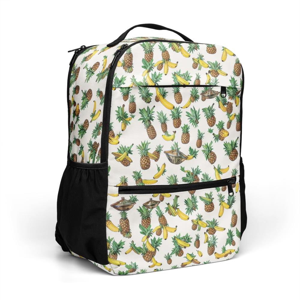 Tropical Orbit on Utility Backpack — Right Front