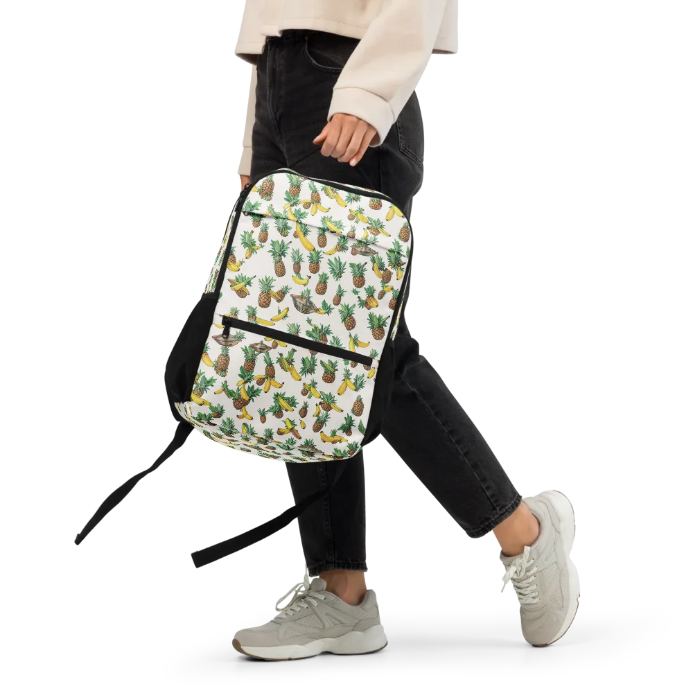 Tropical Orbit on Utility Backpack — Front