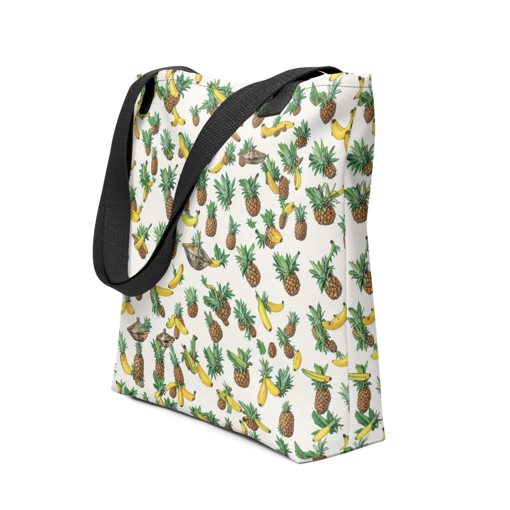Tropical Orbit on Tote Bag — Front