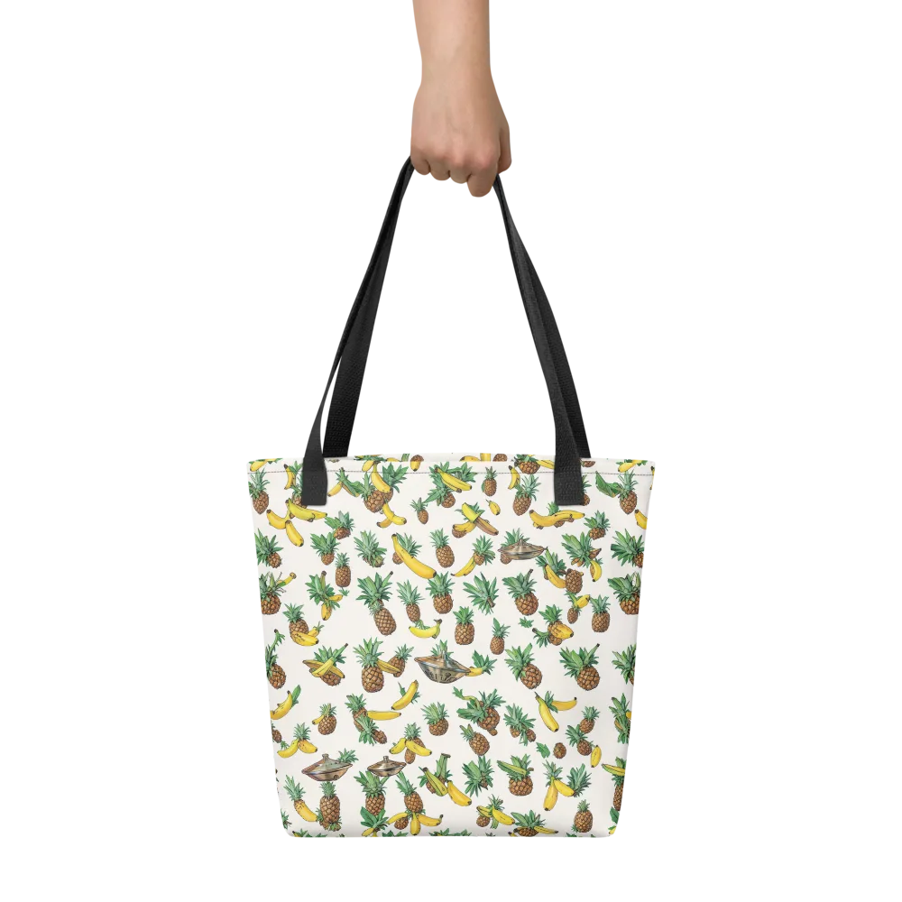 Tropical Orbit on Tote Bag — Front
