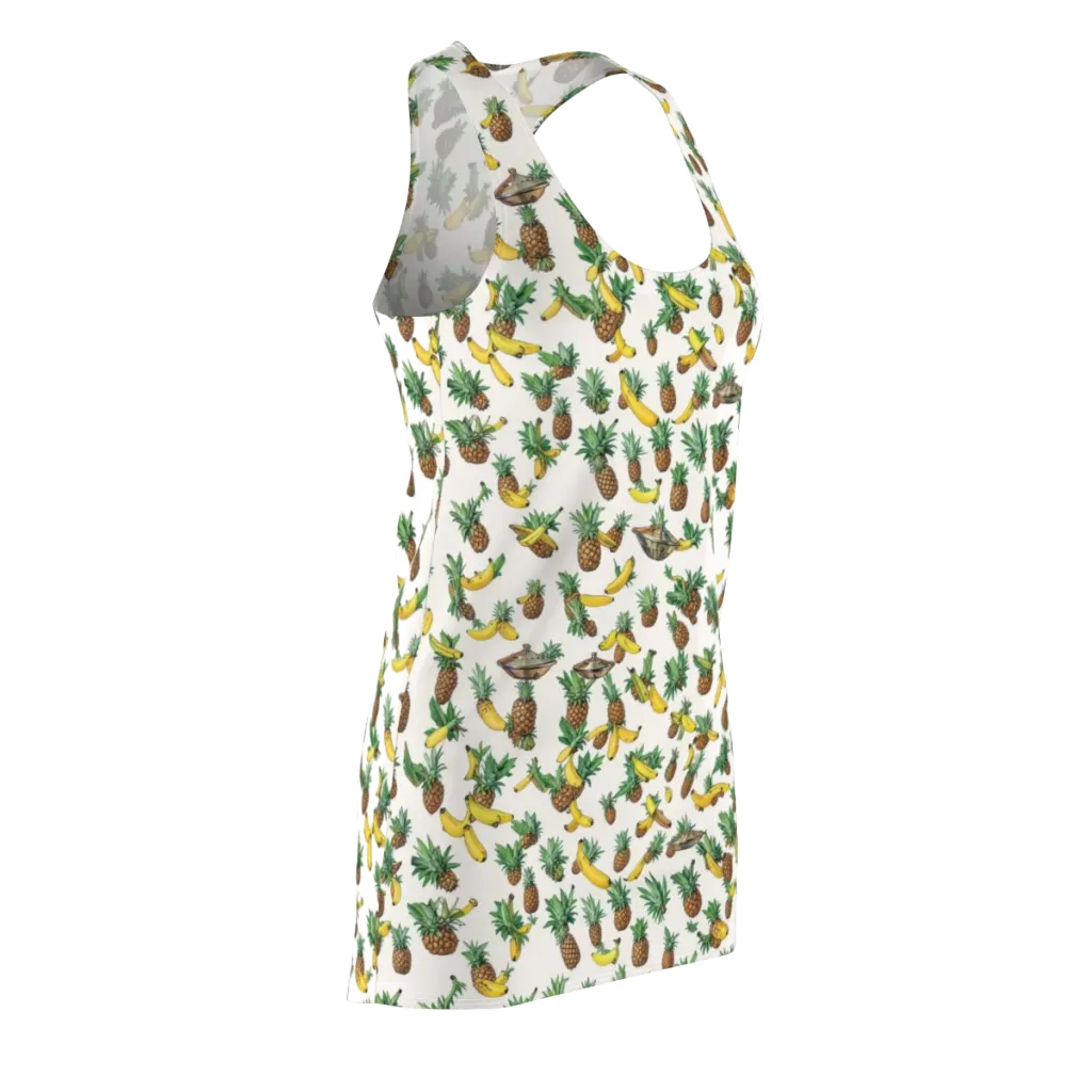 Tropical Orbit on Racerback Dress — Front Side