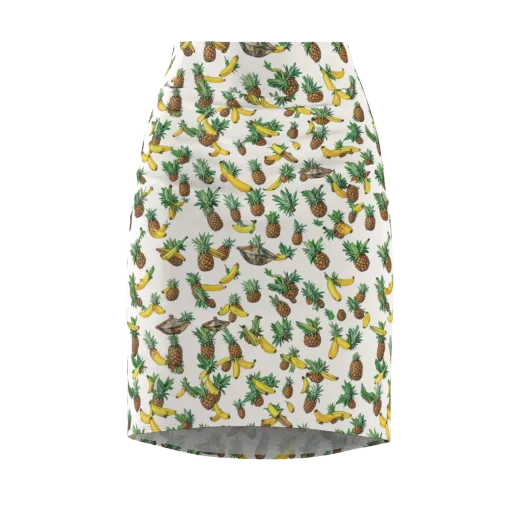 Tropical Orbit on a Pencil Skirt