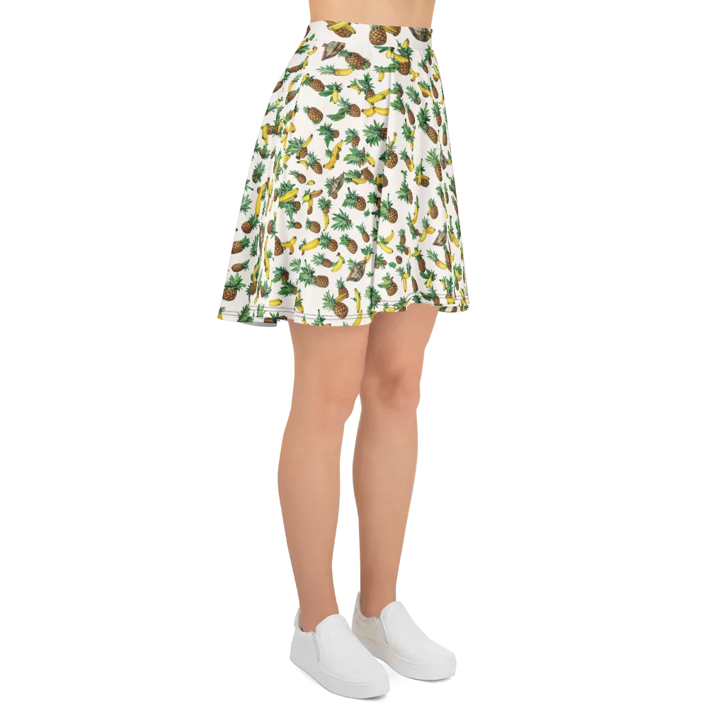 Tropical Orbit on Skater Skirt — Right