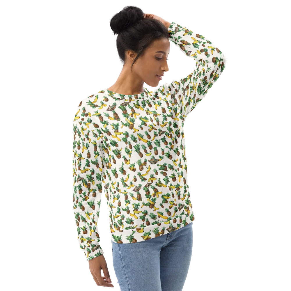 Tropical Orbit on Sweatshirt — Right Front