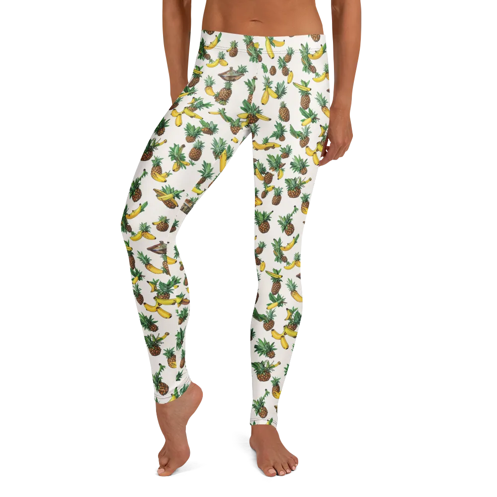 Tropical Orbit on Leggings — Front