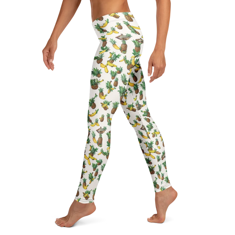 Tropical Orbit on Leggings — Left
