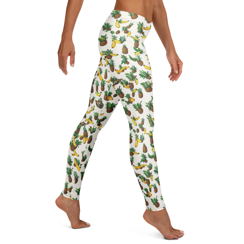 Tropical Orbit on Leggings — Right