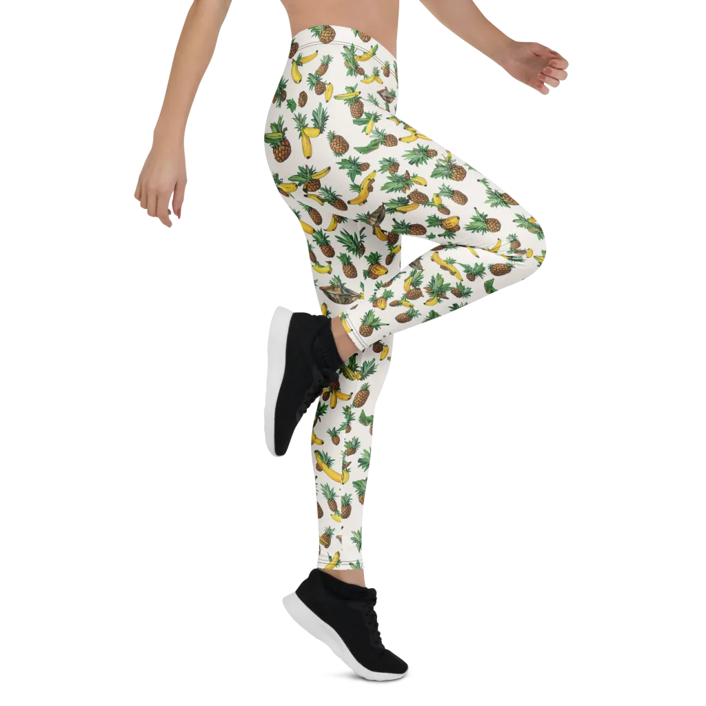 Tropical Orbit on Leggings — Right