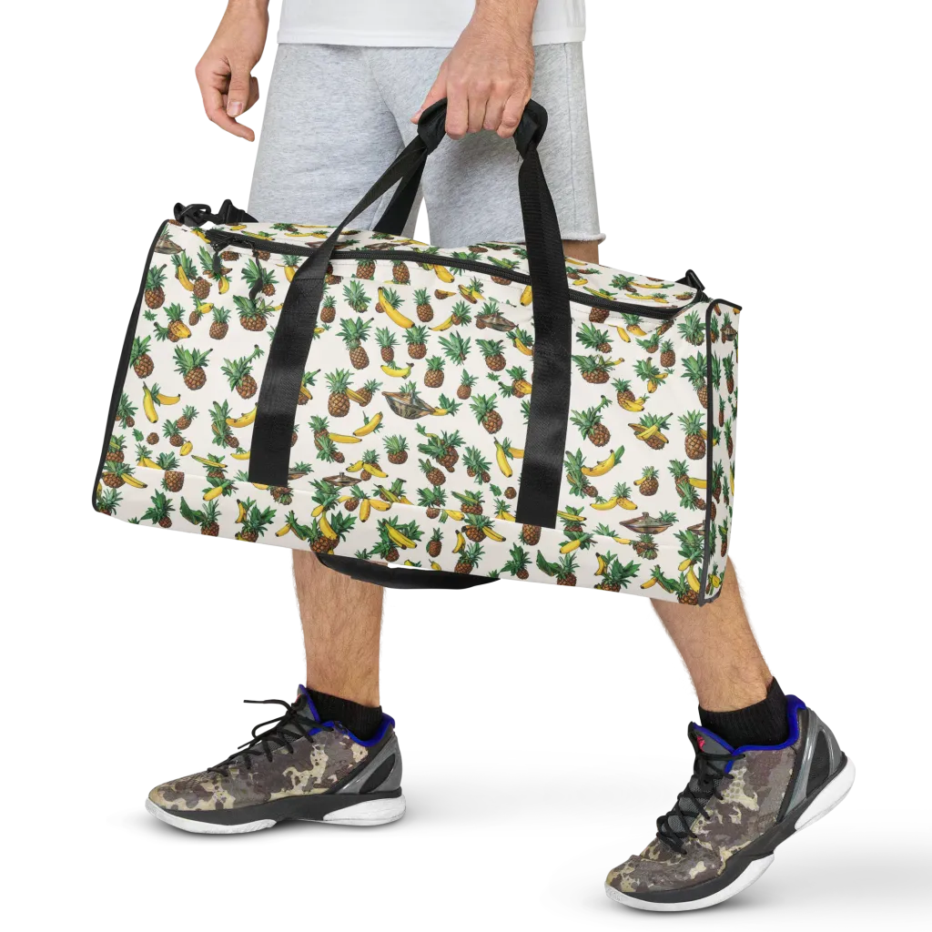 Tropical Orbit on Duffle Bag — Front