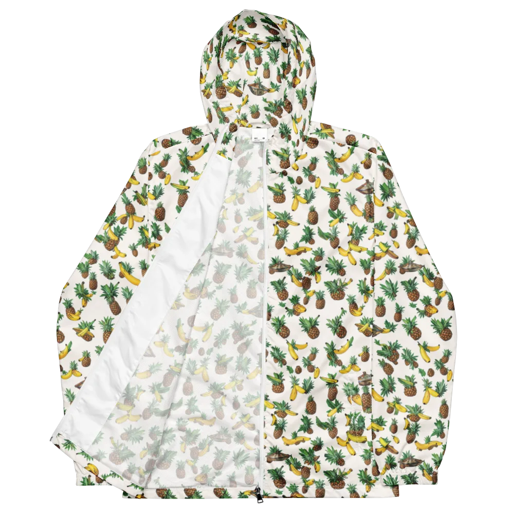 Tropical Orbit on Men's Windbreaker — Front