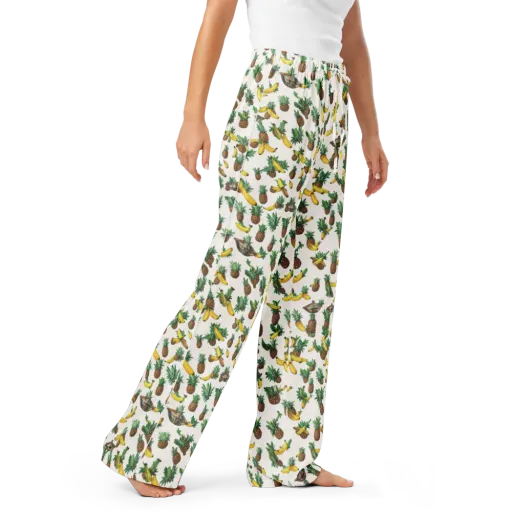 Tropical Orbit on a Women's Pajama Pants