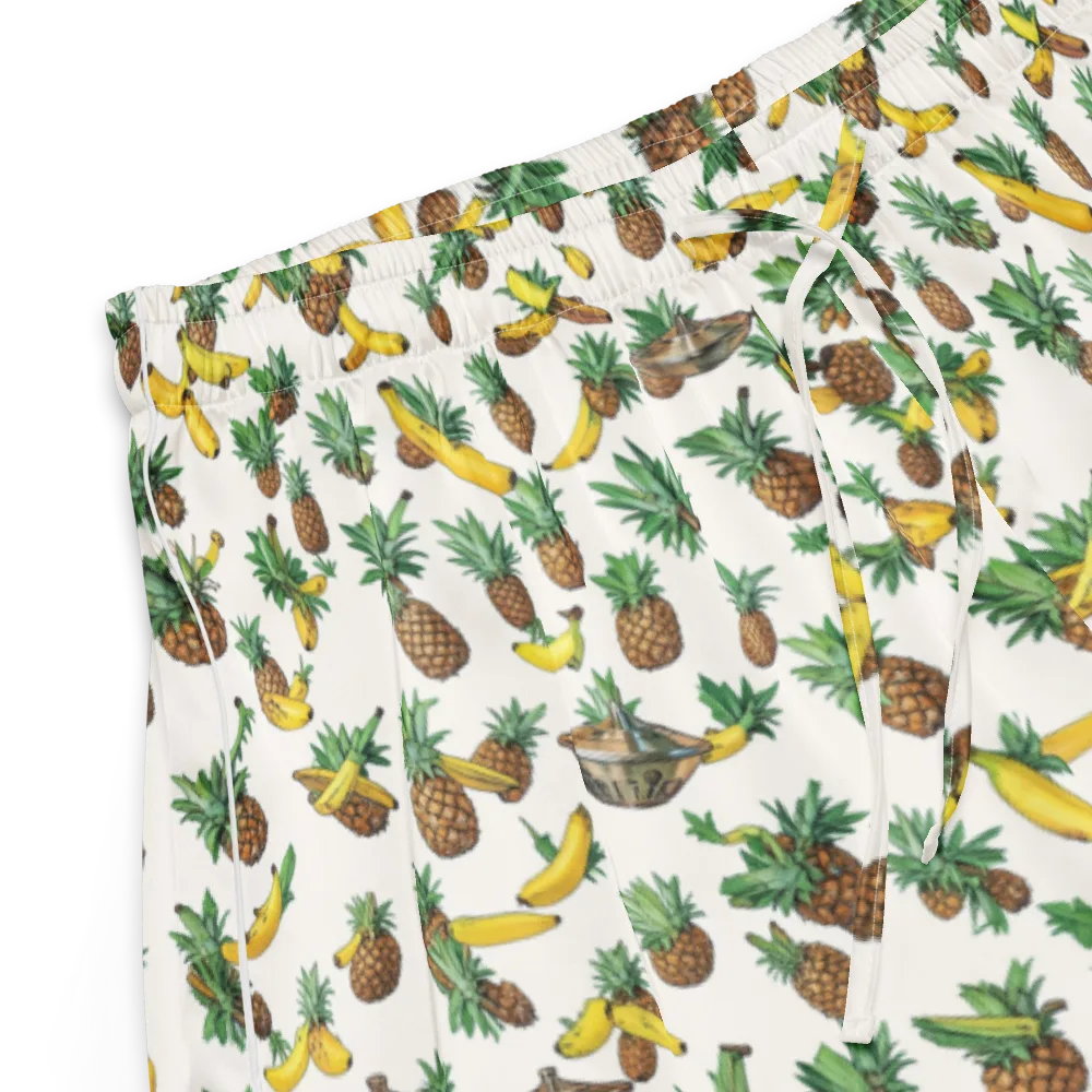 Tropical Orbit on Women's Pajama Shorts — Product details