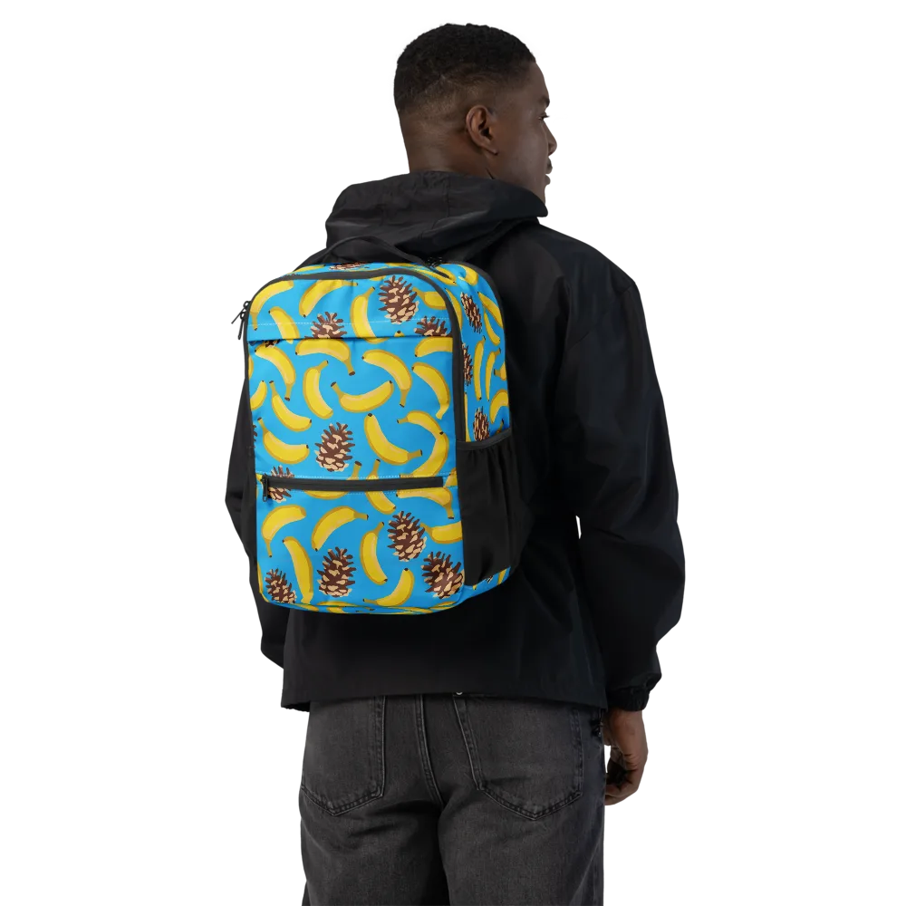 Tropic Timber on Utility Backpack — Back
