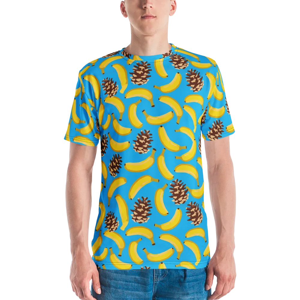 Tropic Timber on Men's Crew Neck T-Shirt — Front