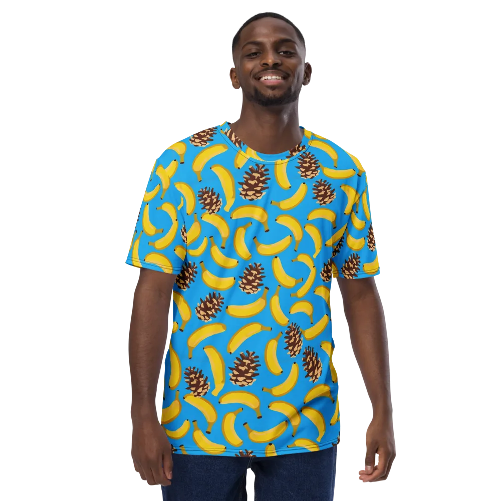Tropic Timber on Men's Crew Neck T-Shirt — Front