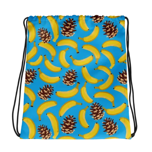 Tropic Timber on a Drawstring Bag
