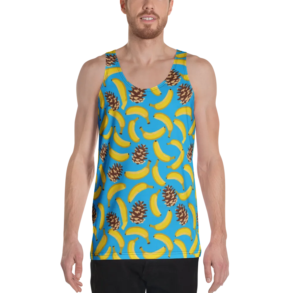 Tropic Timber on Men's Tank Top — Front