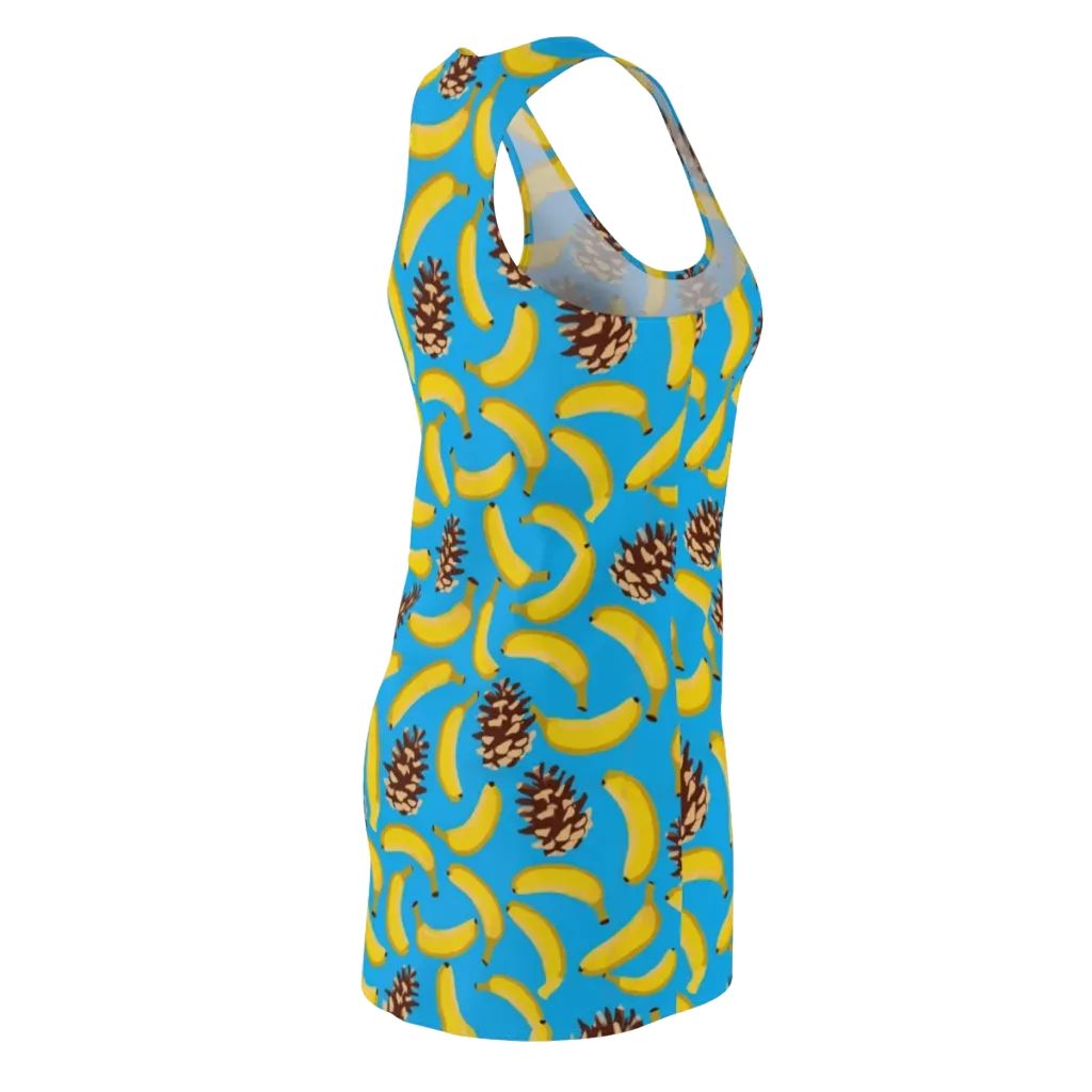 Tropic Timber on Racerback Dress — Back Side