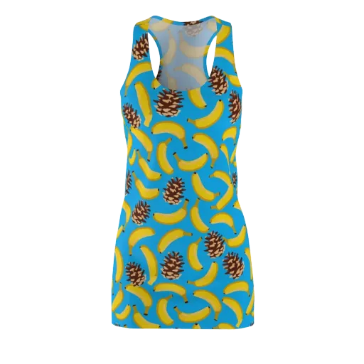 Tropic Timber on a Racerback Dress