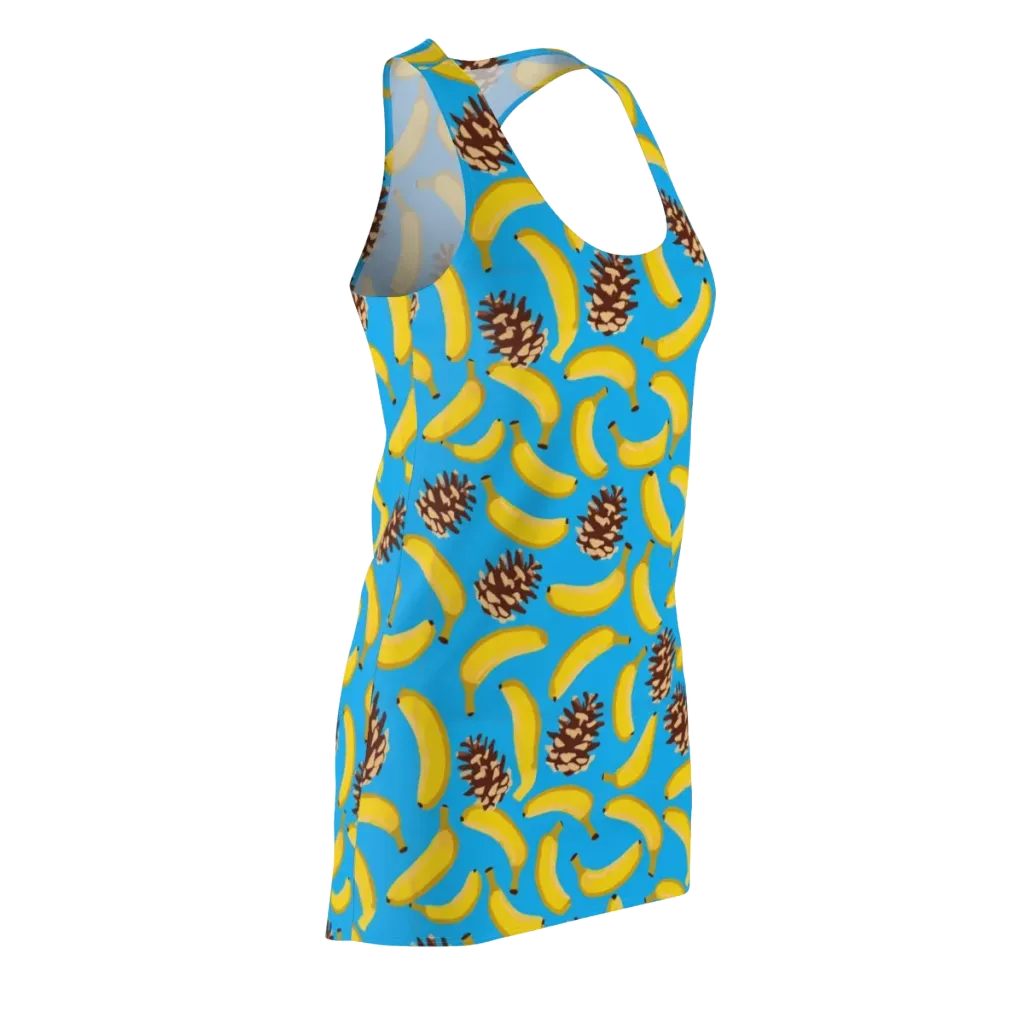 Tropic Timber on Racerback Dress — Front Side